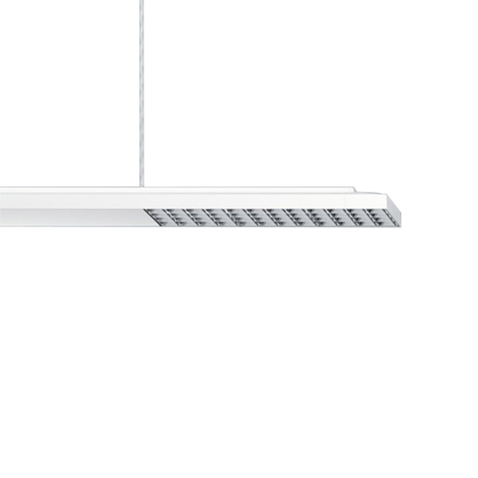 ERCO Jilly P DALI up/down oval wide weiß/silber