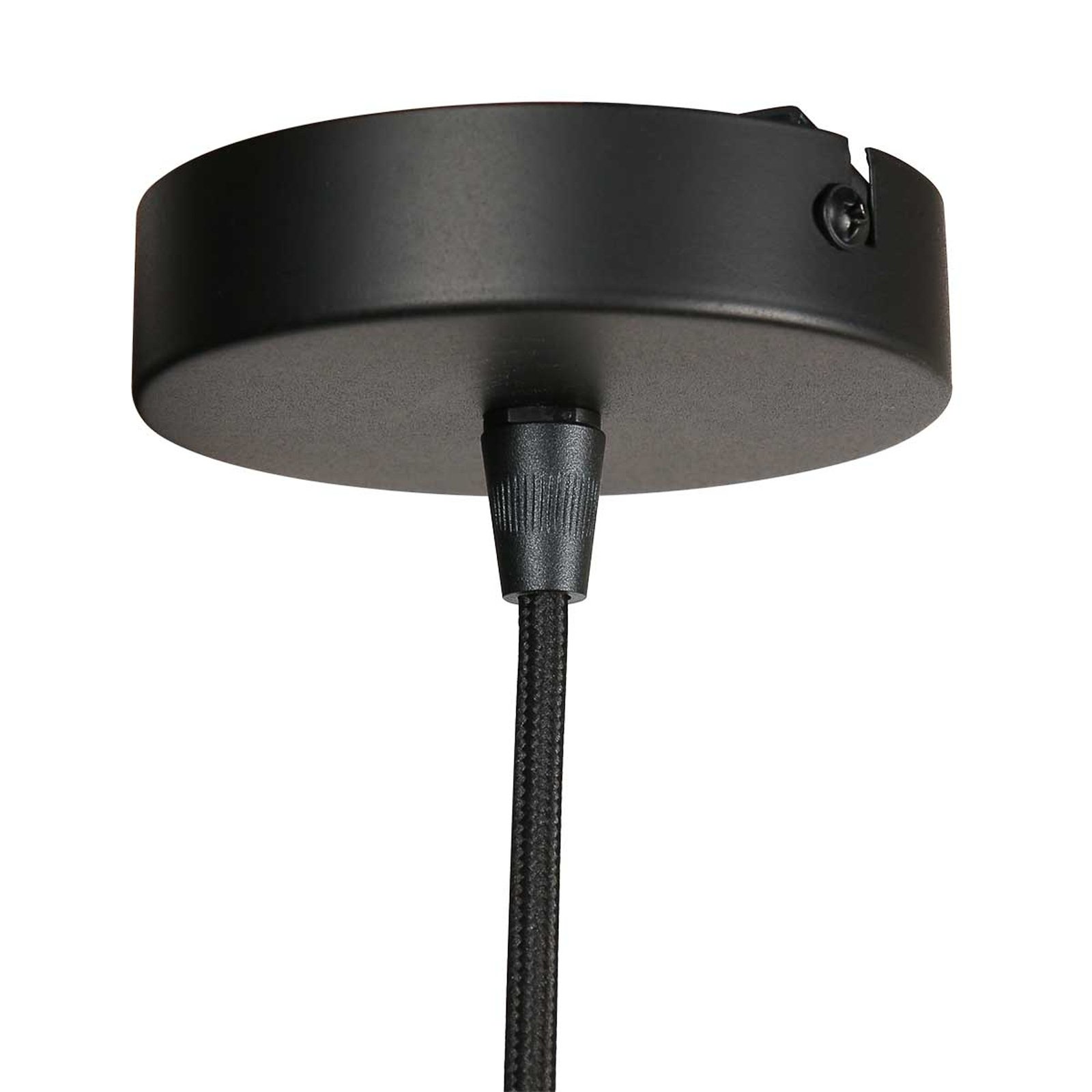 Skandina 3682ZW pendant light, black, metal, Ø 40 cm
