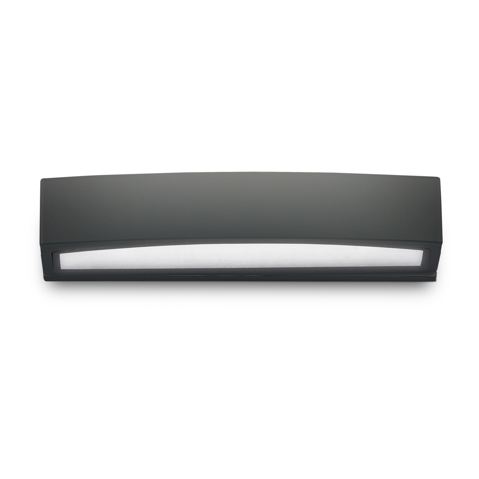 Ideal Lux utomhusvägglampa Andromeda, svart, bredd 45 cm