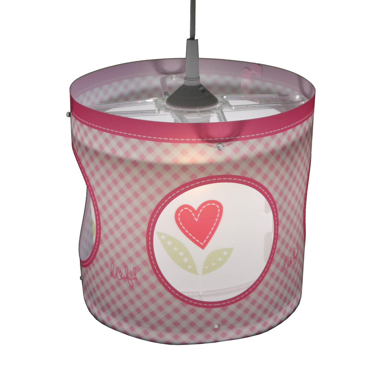 Niermann Standby Lampă pendul rotativă Lief for Girls roz - Camera copiilor - Plastic