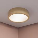 Cleo ceiling light, Ø 28 cm, oak