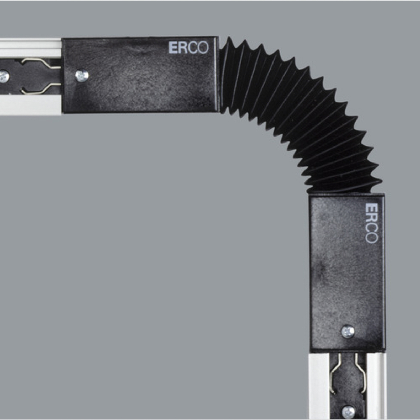 ERCO multiflex spojka 3-fázová koľajnica čierna