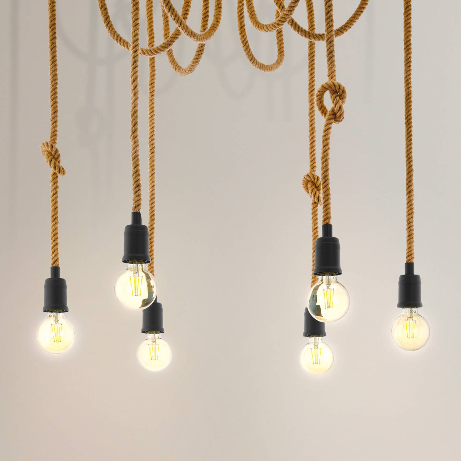 Hängeleuchte Rampside mit 6 Fassungen günstig online kaufen