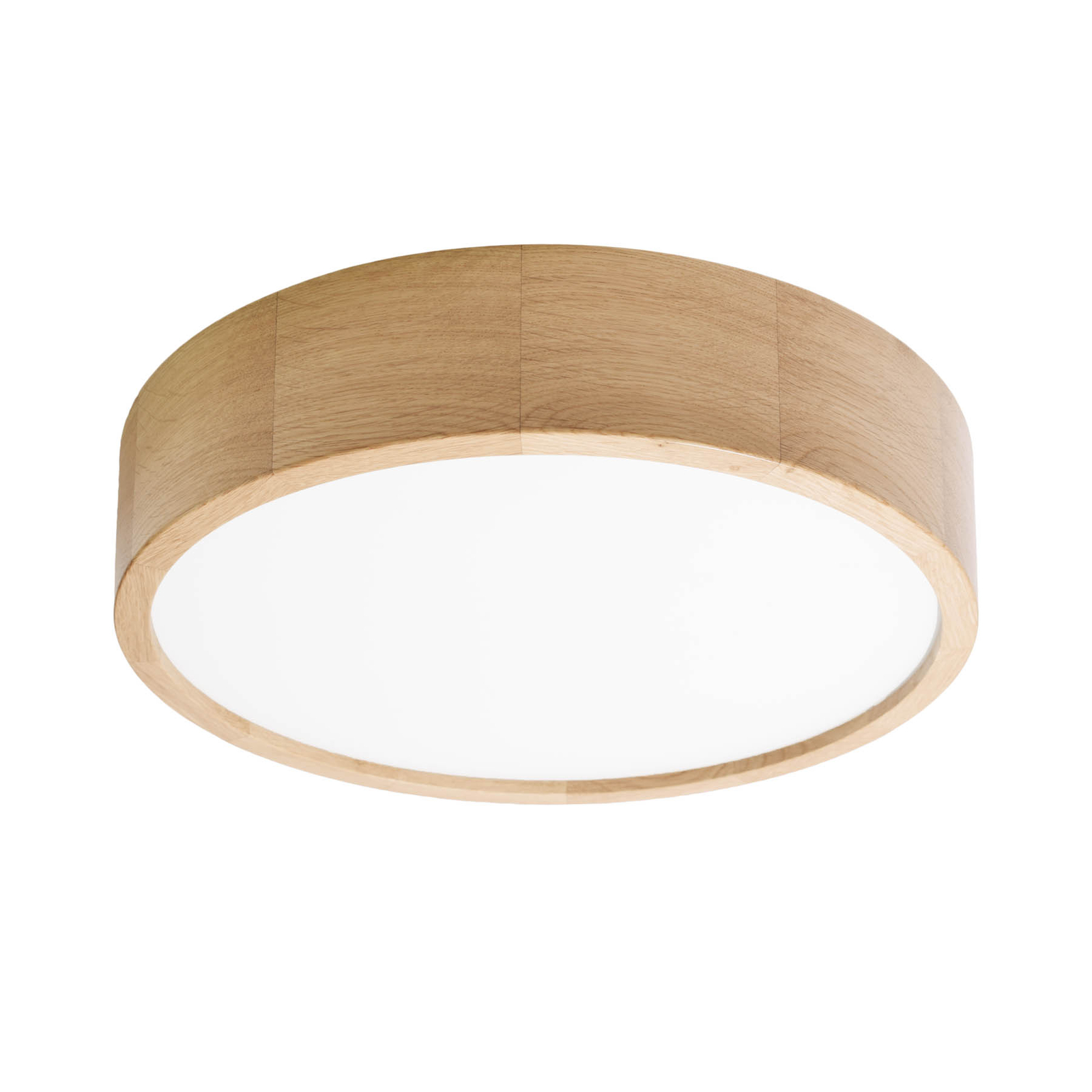 Stropné svietidlo Cleo DR375 IP54 dub Ø 37,5 cm