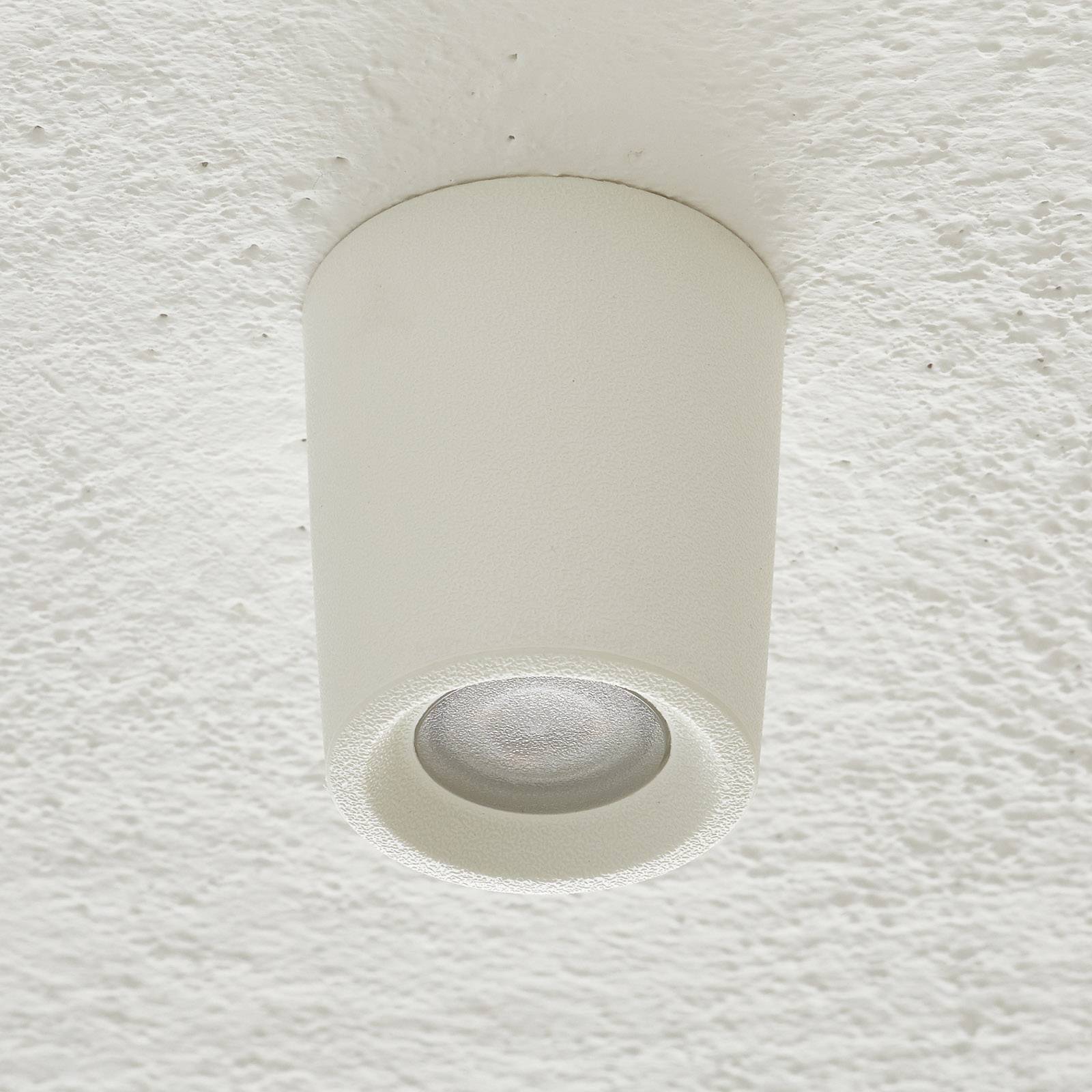 Fumagalli Downlight en saillie Livia Ø6cm 3 000K blanc/givré