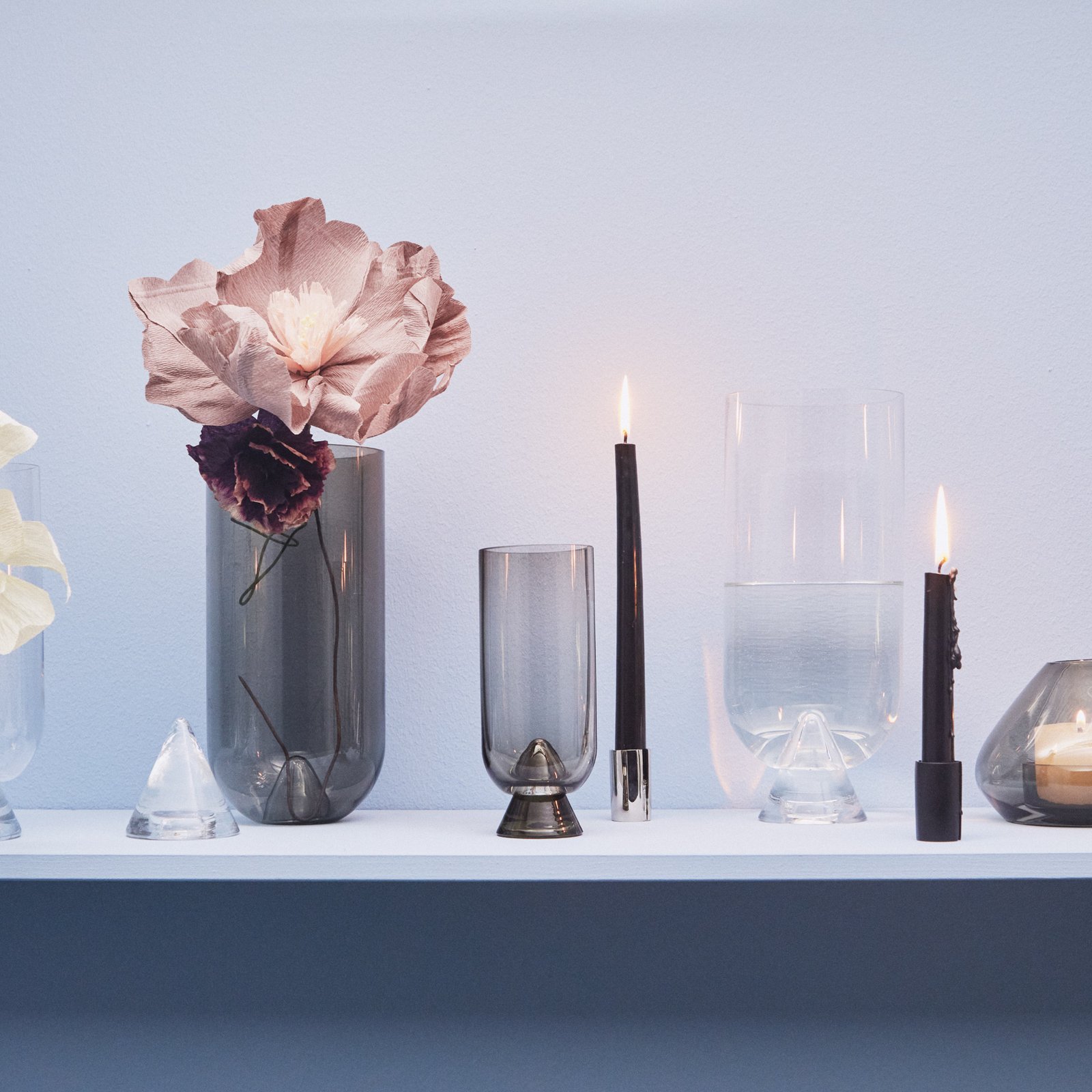 Glacies Vase H29 Klar/Transparent - AYTM
