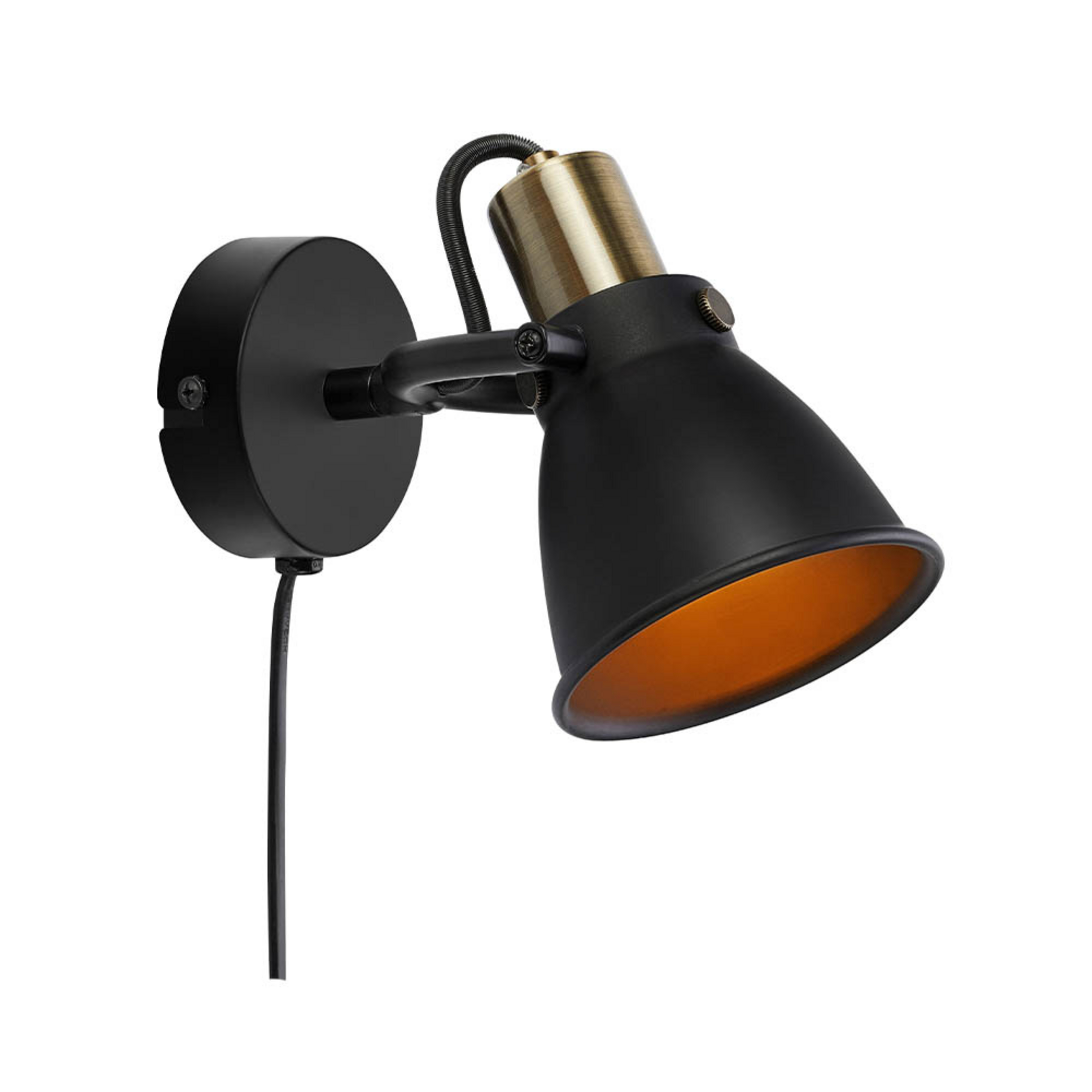 Alton Wall Lamp Black - Markslöjd
