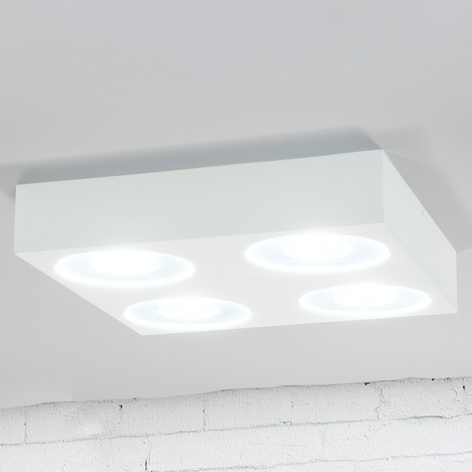 Quadratische LED-Easydim-Deckenleuchte Sonja