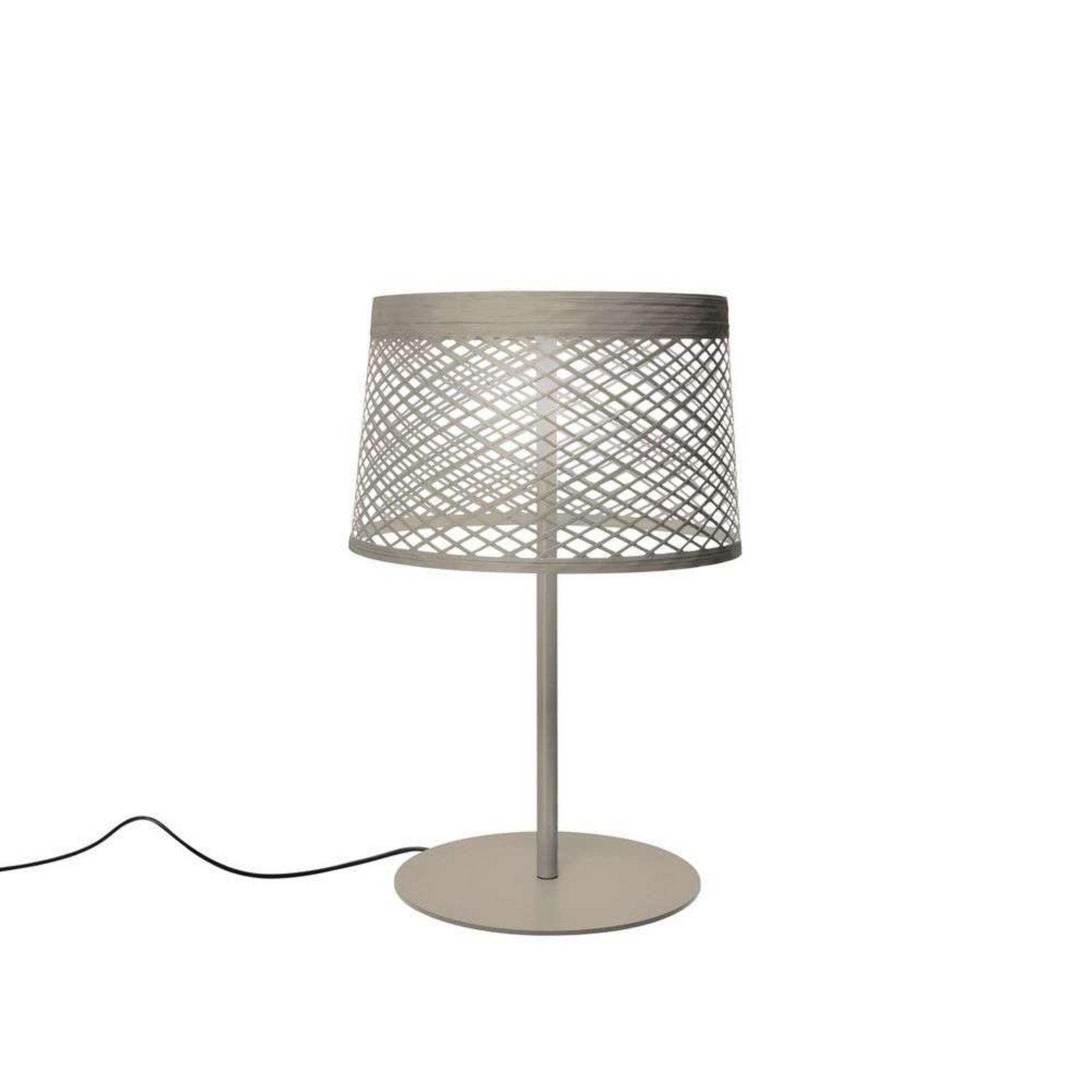 Twiggy Grid XL Lampă de Exterioră de Masă Greige - Foscarini