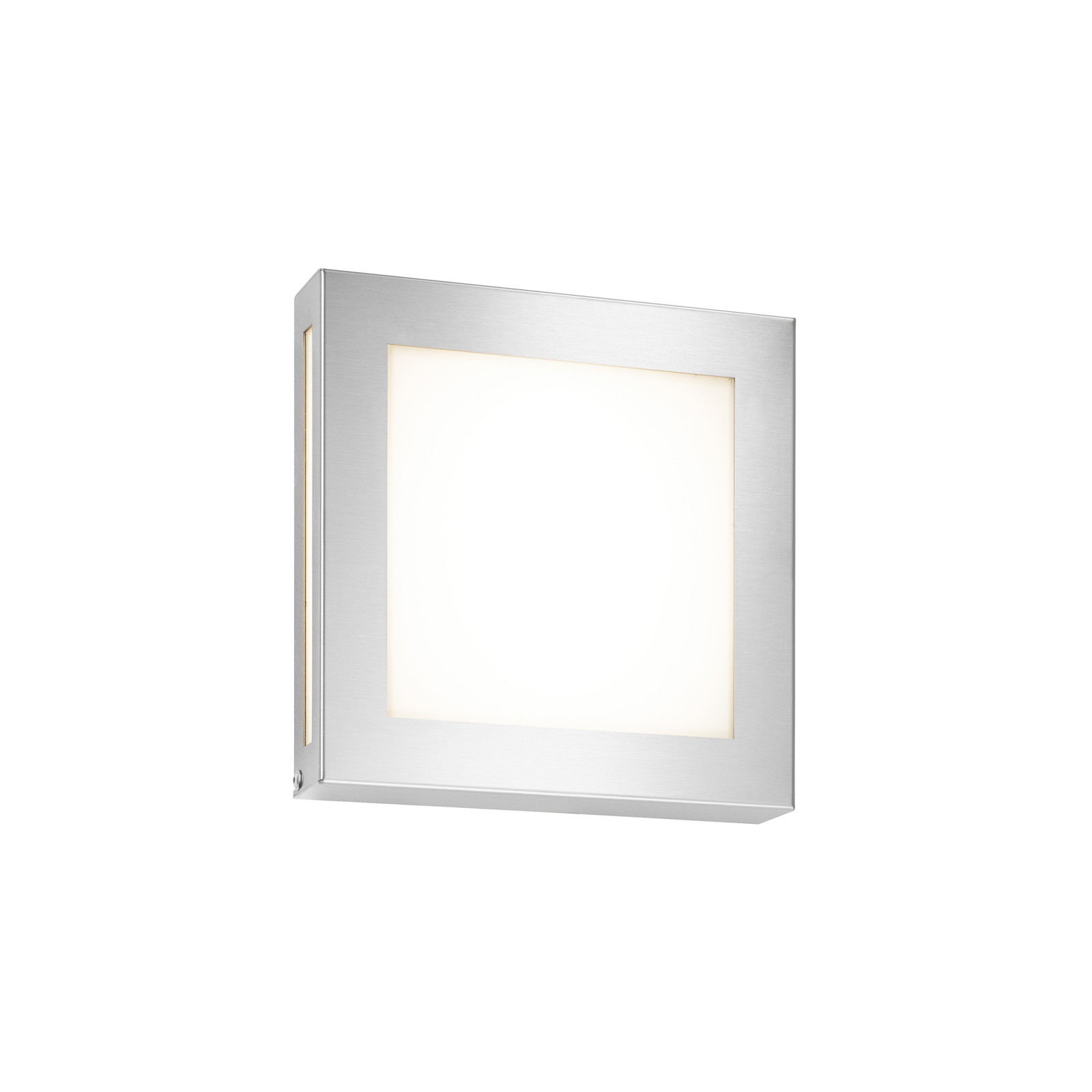 LED-utomhusvägglampa Legendo Mini, rostfritt stål