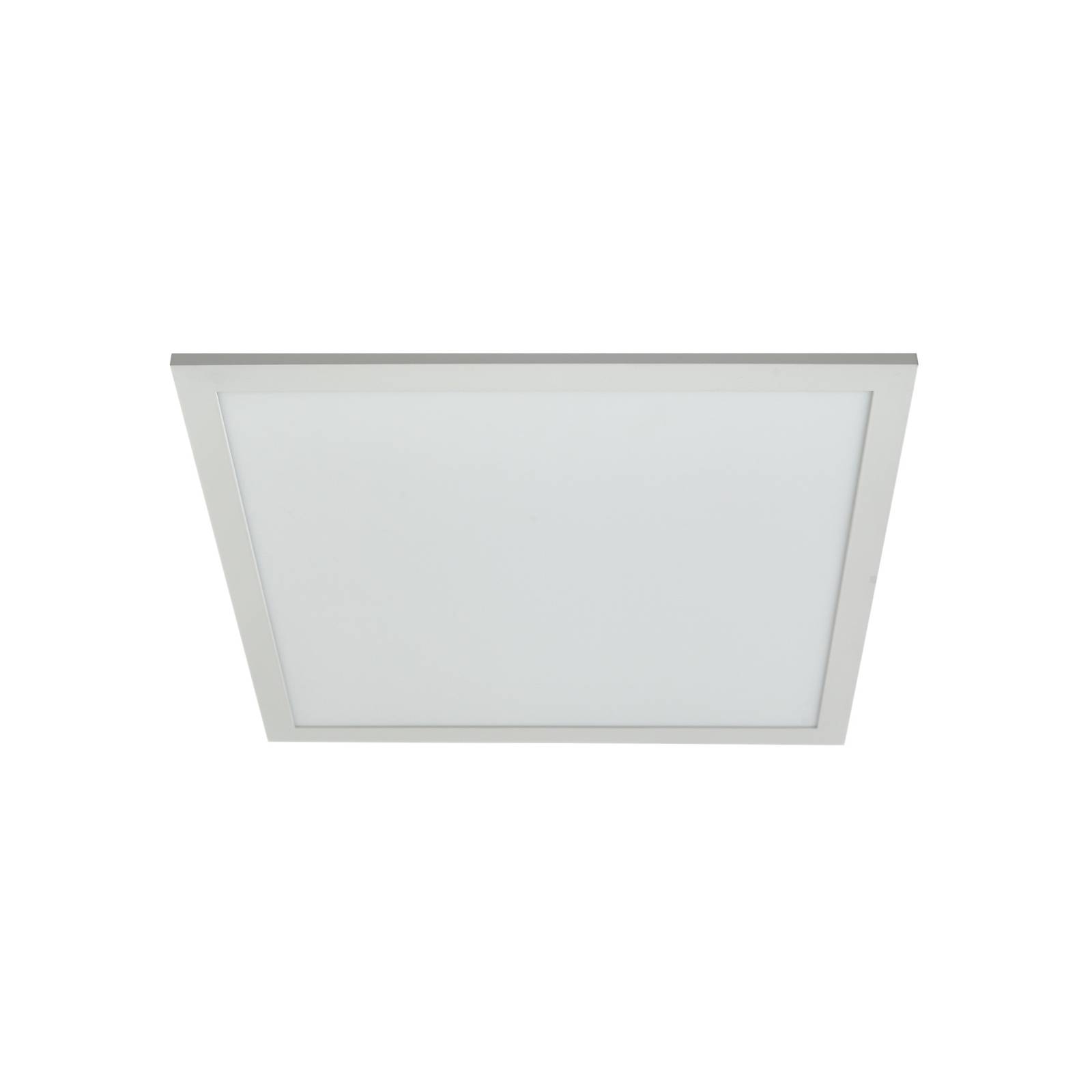 Lindby LED-Panel Enja, weiß, Alu, 39,5 cm x 39,5 cm
