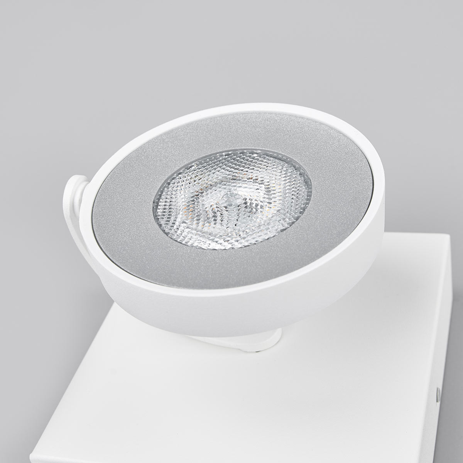 Projetor de parede Philips Clockwork LED branco com 1 luz.