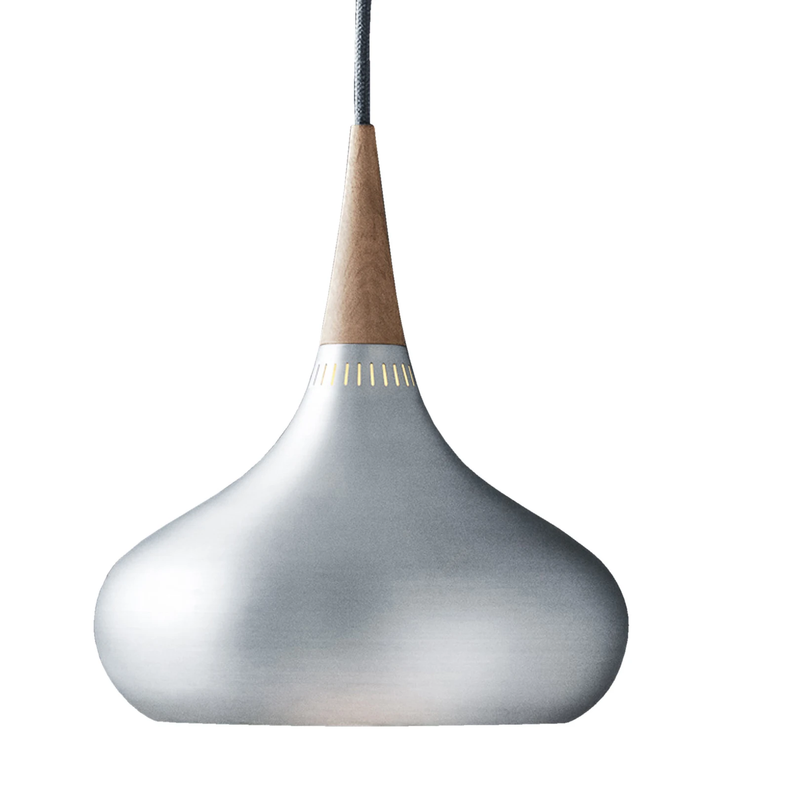 FRITZ HANSEN Orient P1 Pendolo in alluminio/quercia Ø 22,5 cm