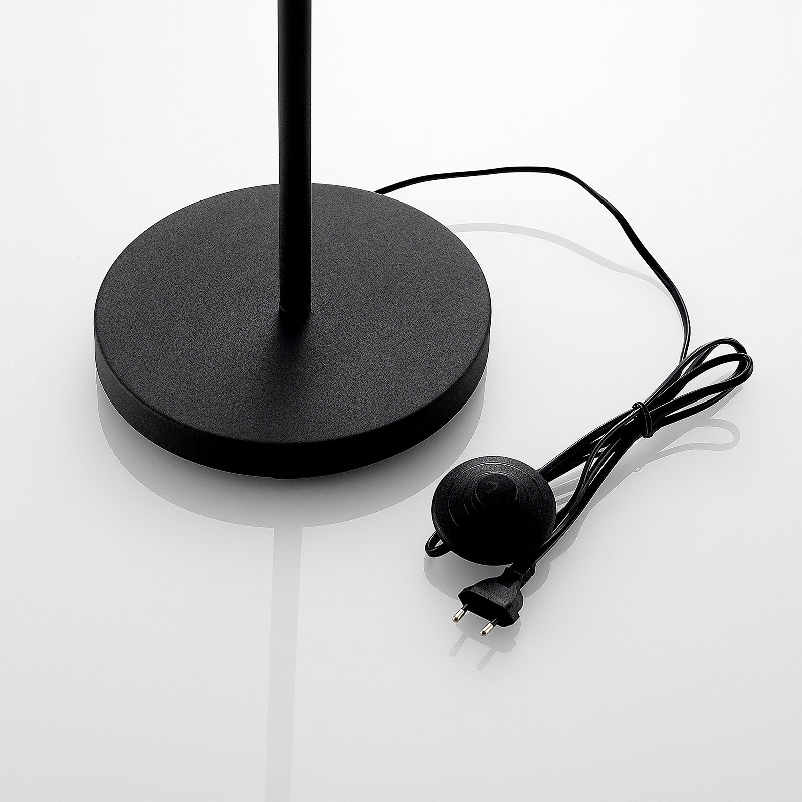 Nymar Stojaca Lampa Black/Gold - Lindby
