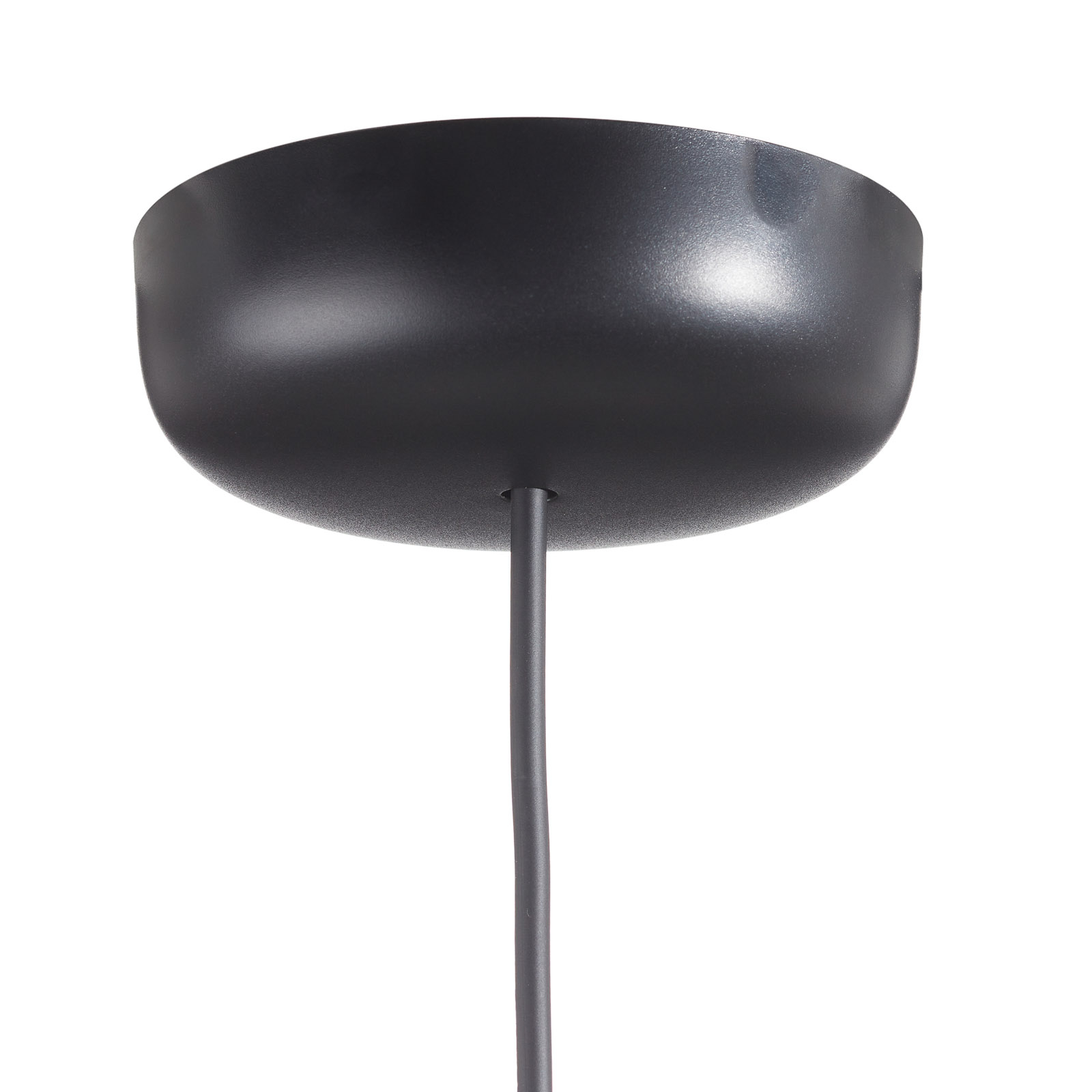 Audo Cast LED hanglamp in zwart, Shape 1