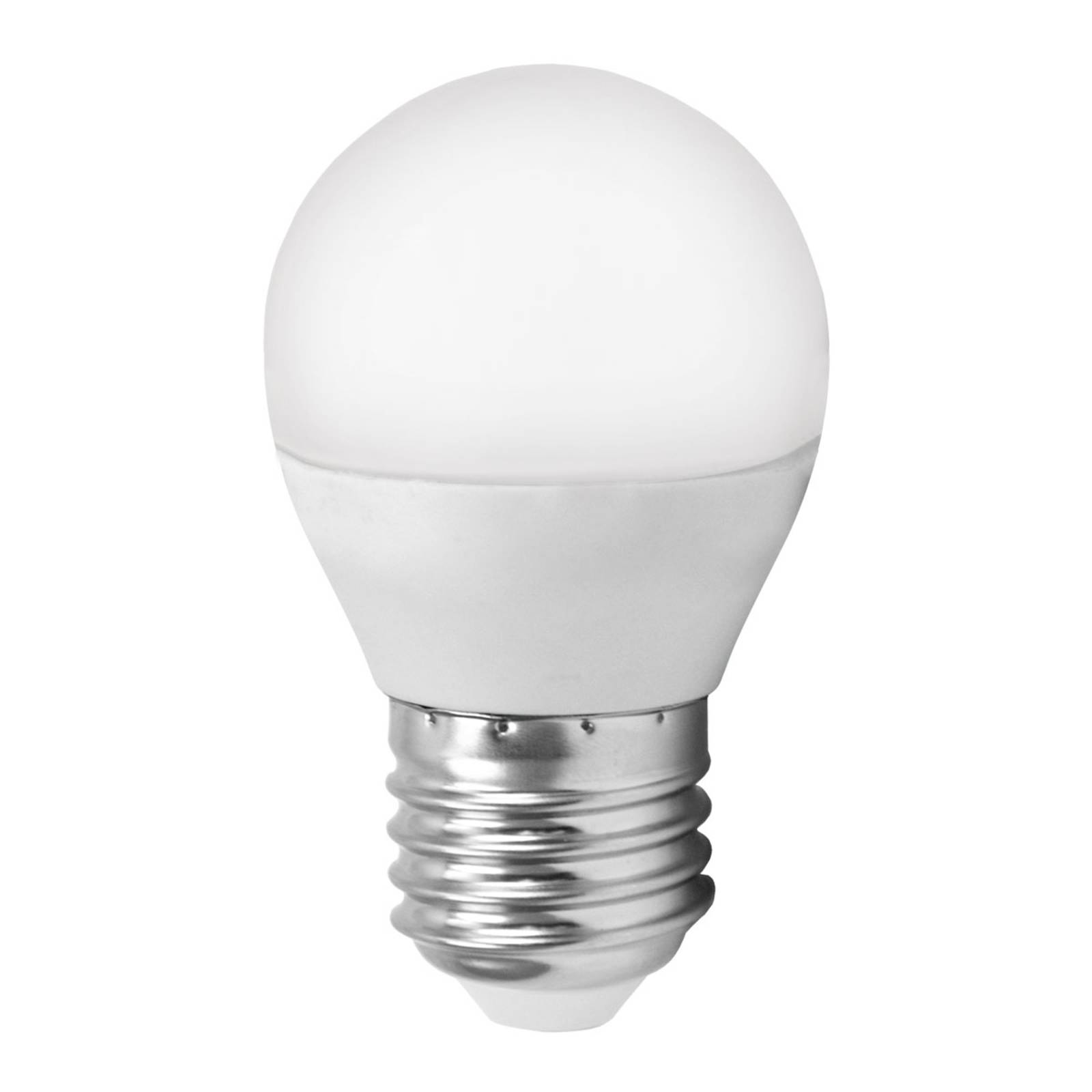 Żarówka LED E27 G45 5W MiniGlobe ciepła biel