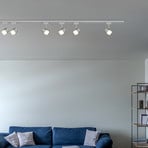 Schienenset DUOline Roubaix, titan, 2 m, 6-flg. LED 2-Phasen