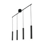Vico 4-Rail Lámpara Colgante Black - Nordlux
