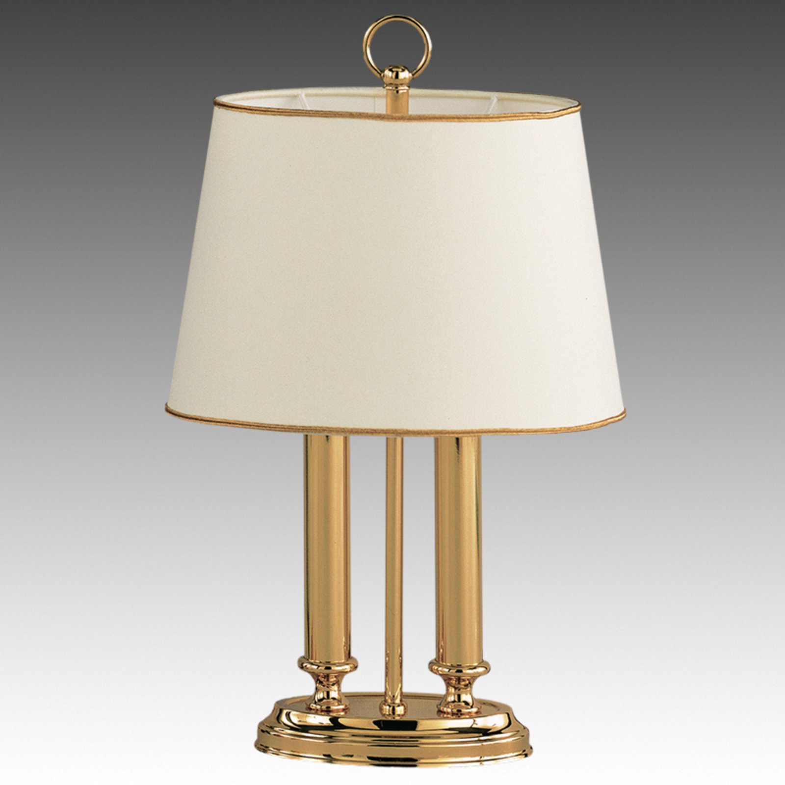 Exkluzívna stolná lampa Queen mini, mosadz