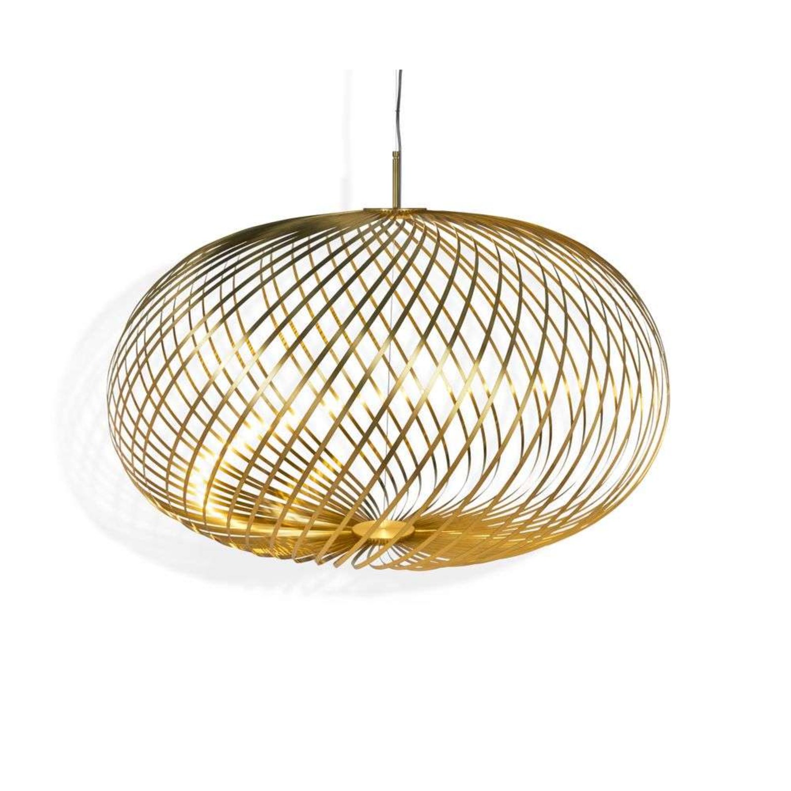 Spring Lustră Pendul Large Brass - Tom Dixon