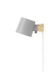 Rise Wall Lamp Grey - Normann Copenhagen