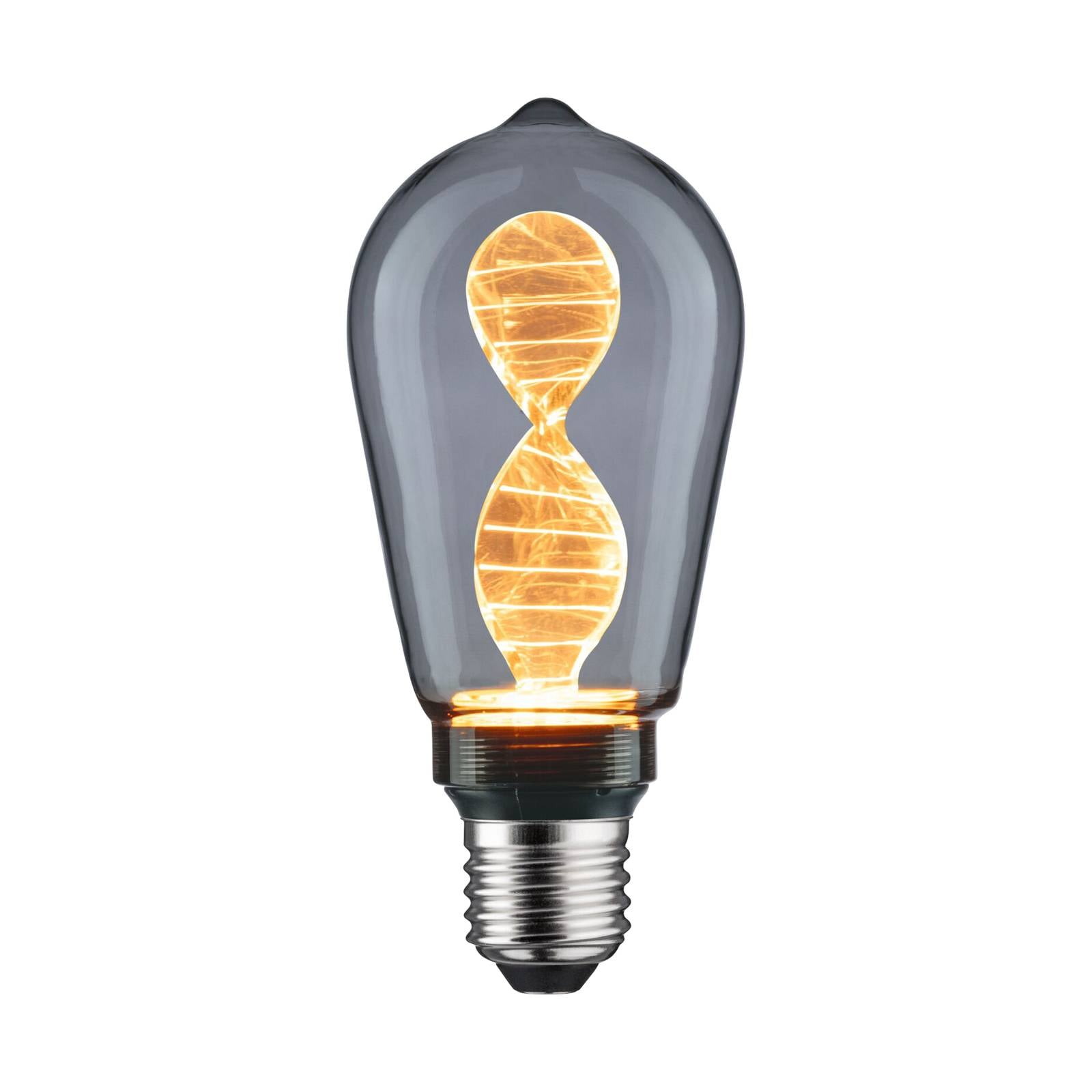 Paulmann LED-Lampe E27 3,5W Helix 1800K ST64 rauch