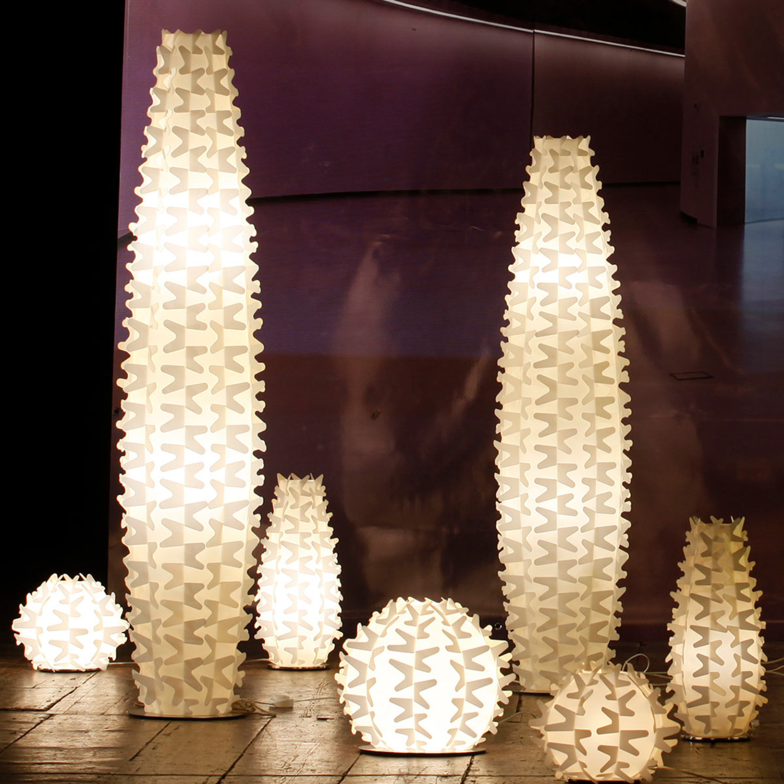Slamp Cactus - designer-gulvlampe, højde 155 cm