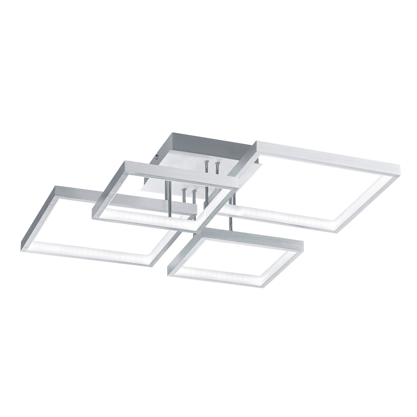 LED ceiling light Sorrento 52x52cm, dimmable