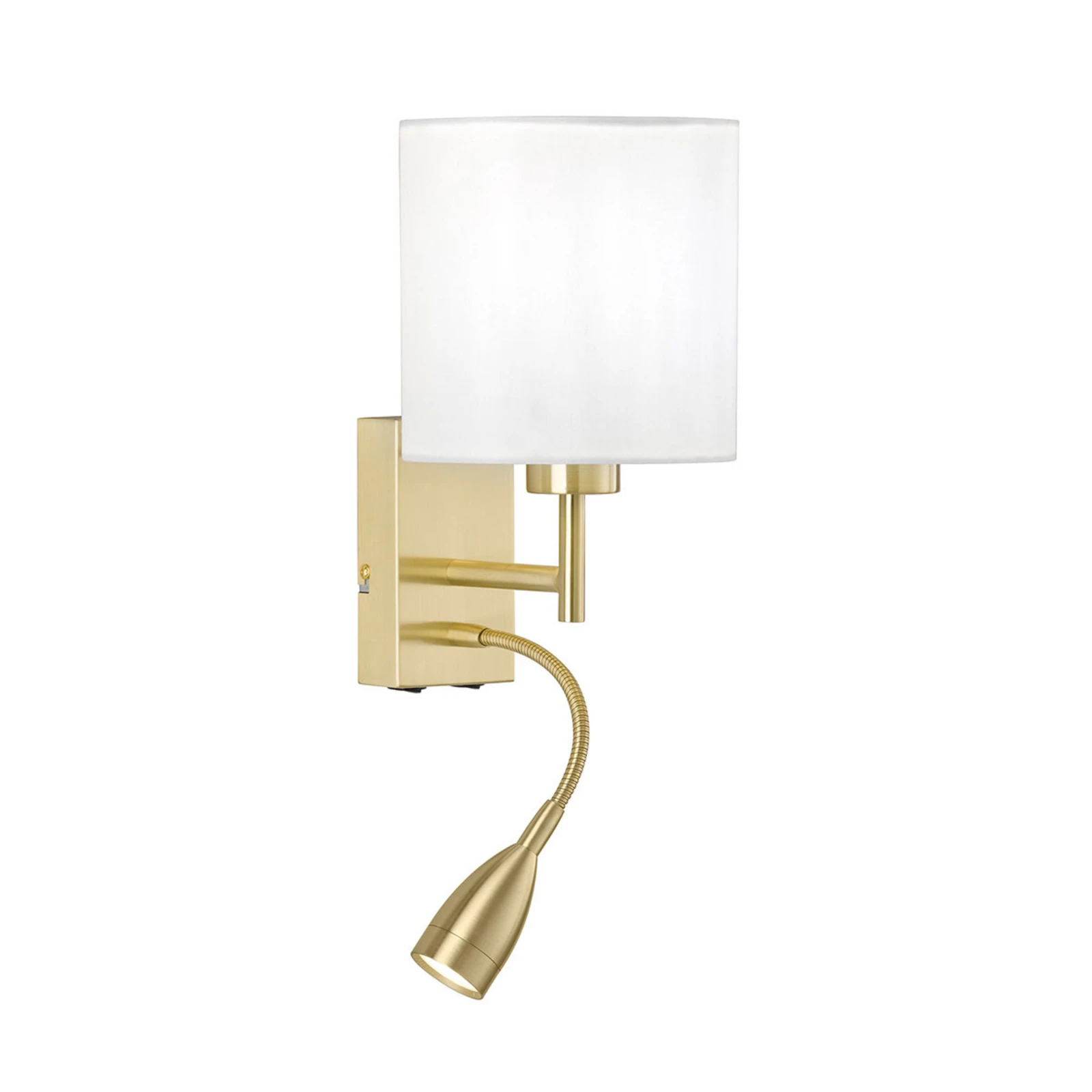Applique Dreamer LED applique a LED ottone/chintz bianco