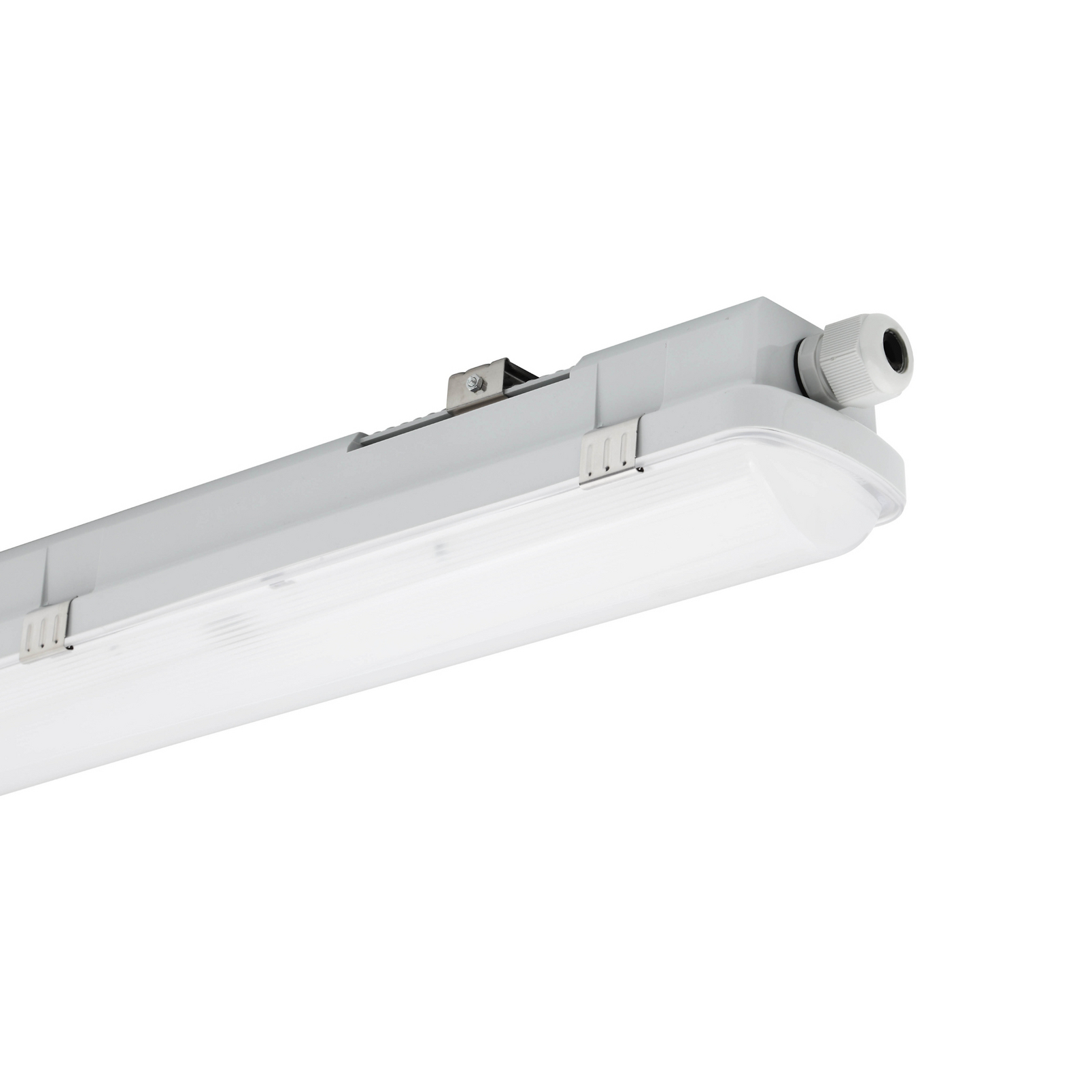 RESISTO LED fénycsöves világítás, világosszürke, 65 cm, 15 W, 840, IP66 RESISTO LED fénycsöves világítás, világosszürke, 65 cm, 15 W, 840, IP66