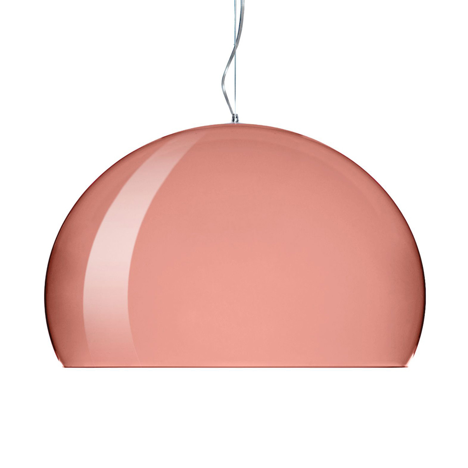 Kartell FL/Y - LED-Pendellampe, kupfer glänzend