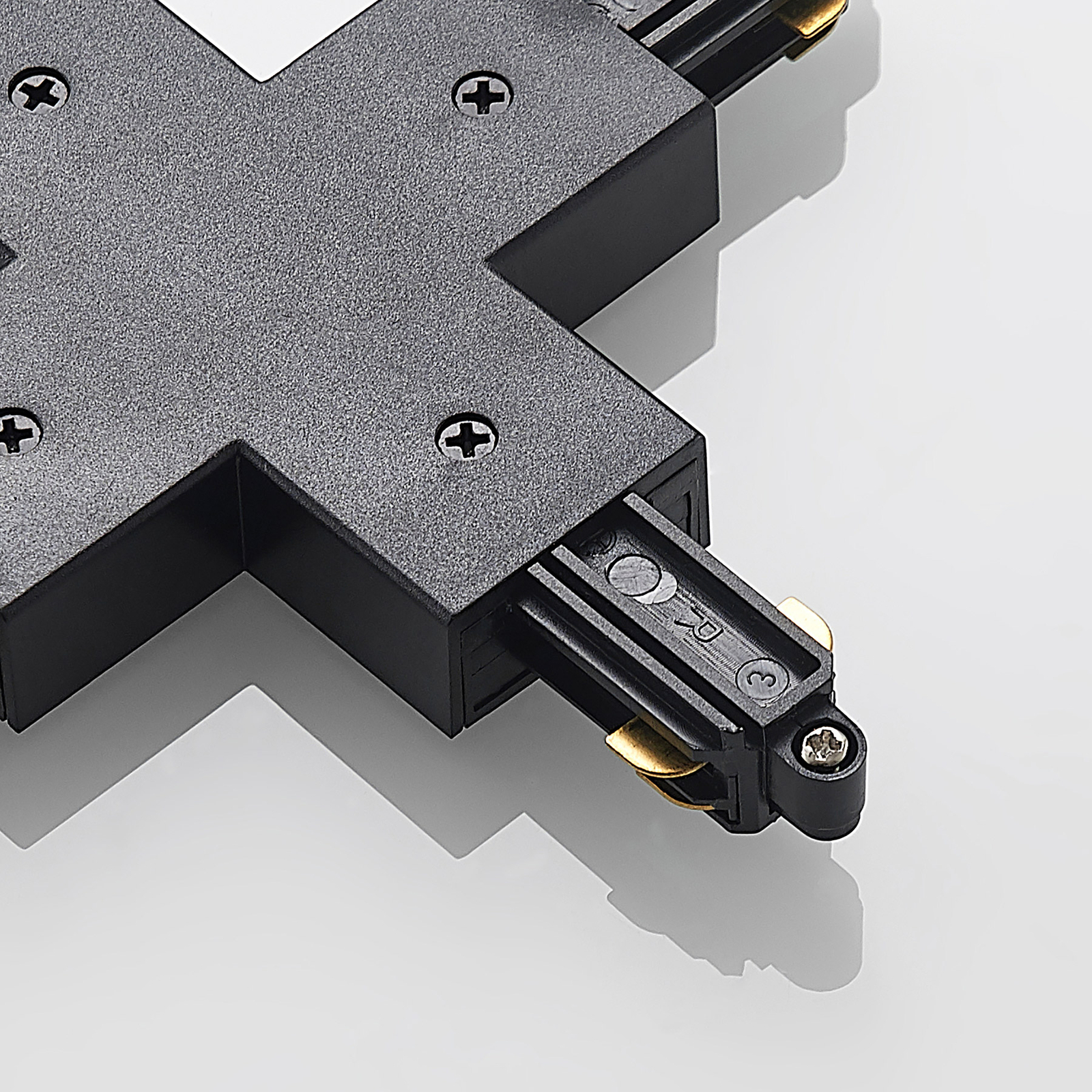 Linaro Track X-Connector Musta - Lindby