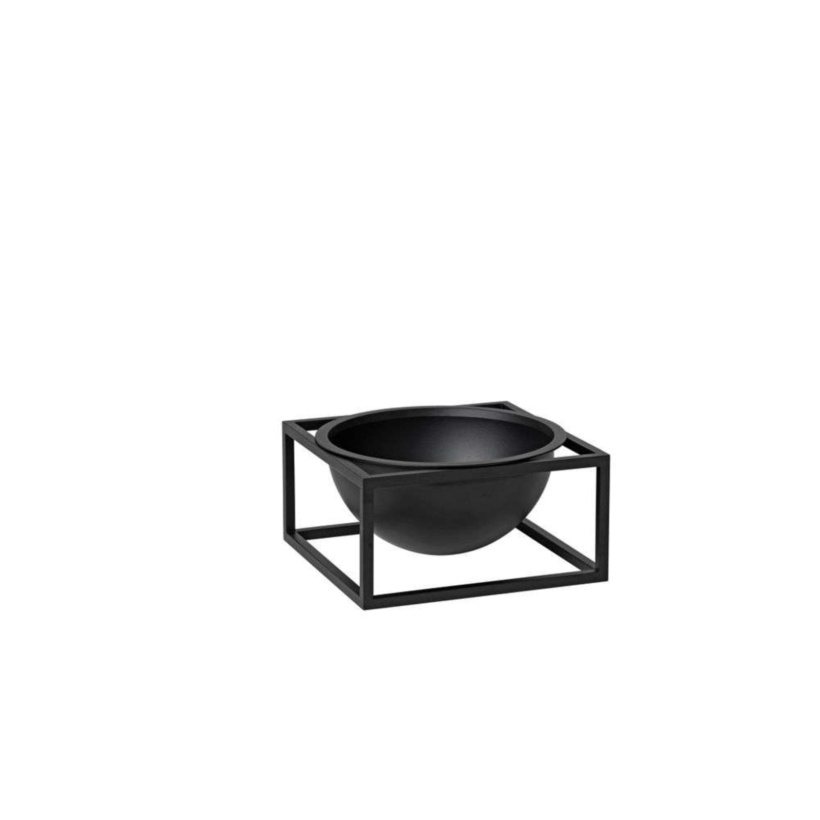 Kubus Tazón Centerpiece Small Black - Audo Copenhagen