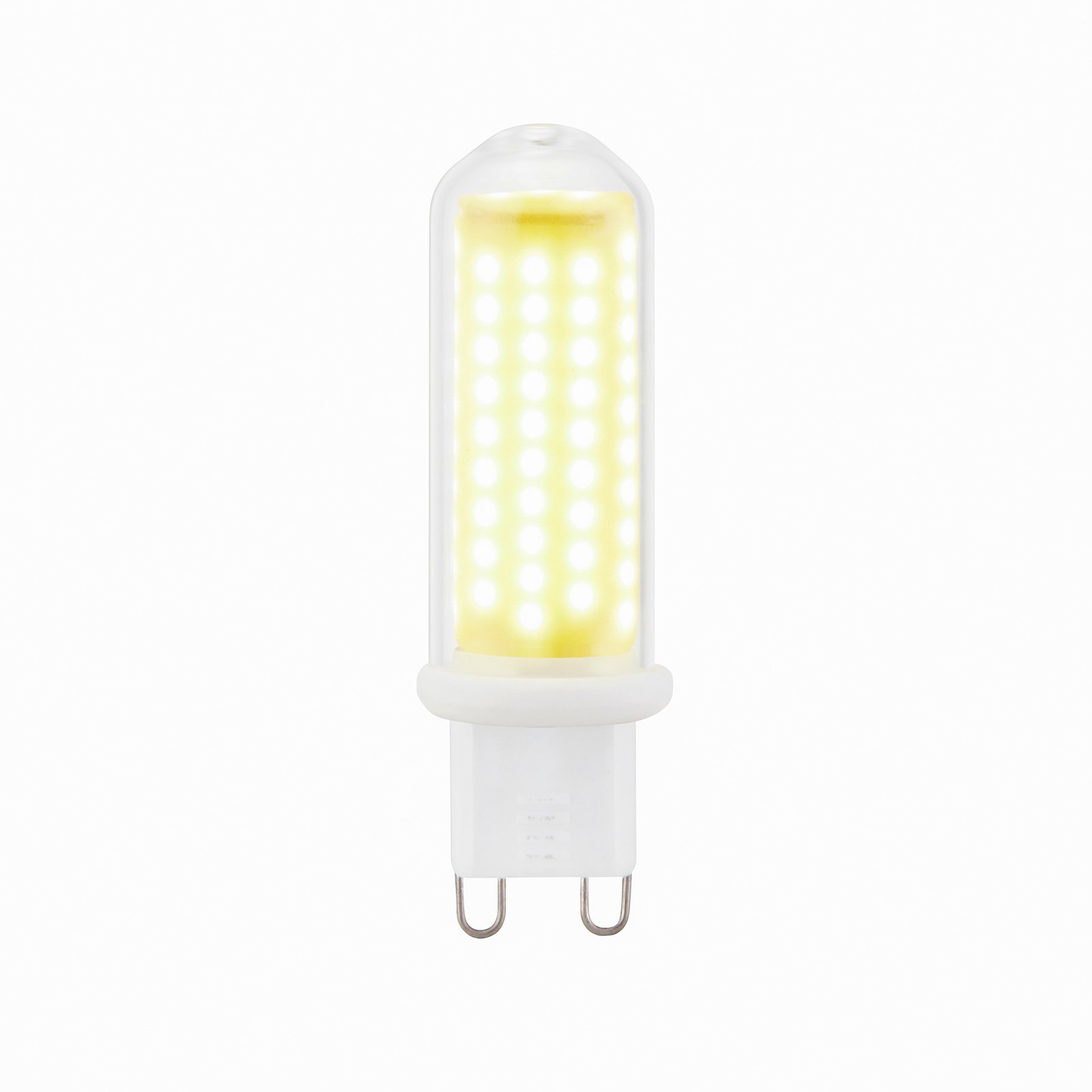 ToLEDo RT V2 bi-pin LED bulb, G9, 2.3W, 2,700 K, 250 lm, clear