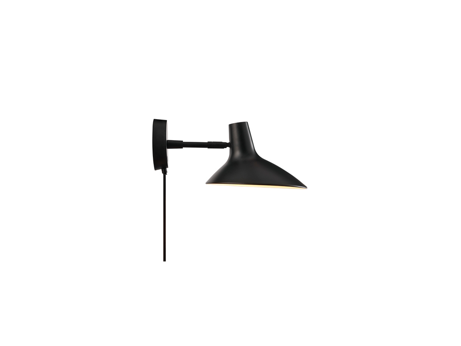 Darci Wall Lamp Short Black - DFTP