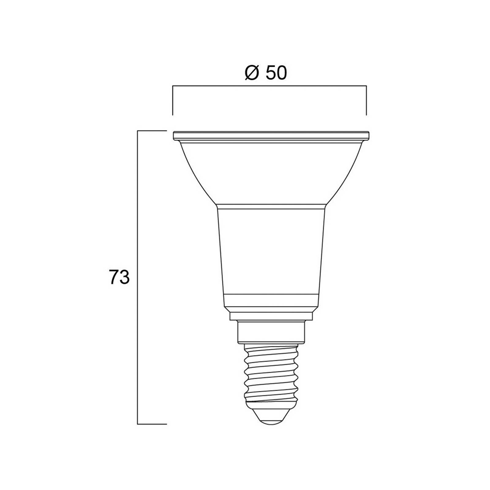 LED-Leuchtmittel RETRO, PAR16, E14, 3,6 W, 840, 345 lm, 36° günstig online kaufen