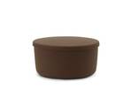 Hide Storage Pouf Large Brown - Normann Copenhagen