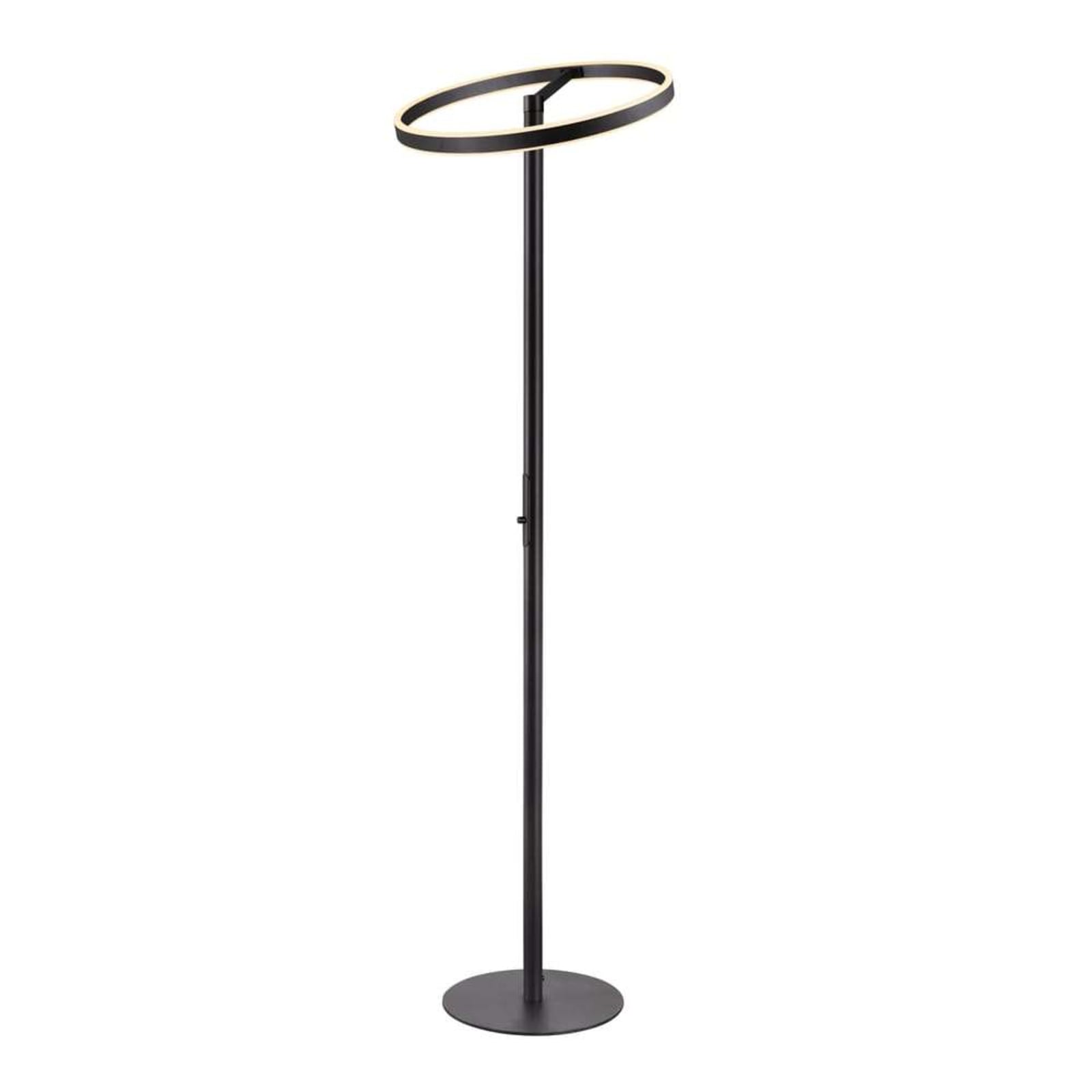 SLV LED-gulvlampe One Straight, sort, 2700/3000 K