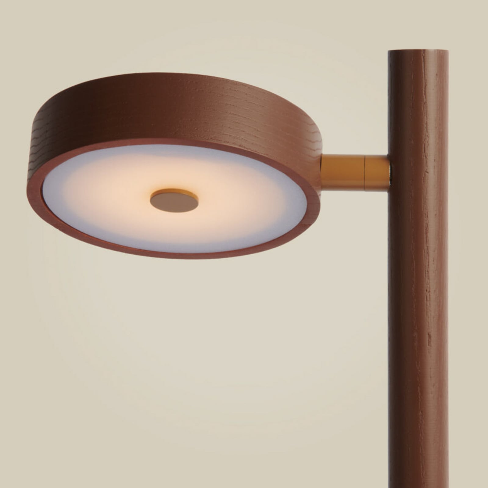 GOOD & MOJO lampada LED da tavolo Okinawa, marrone, 35 cm, legno