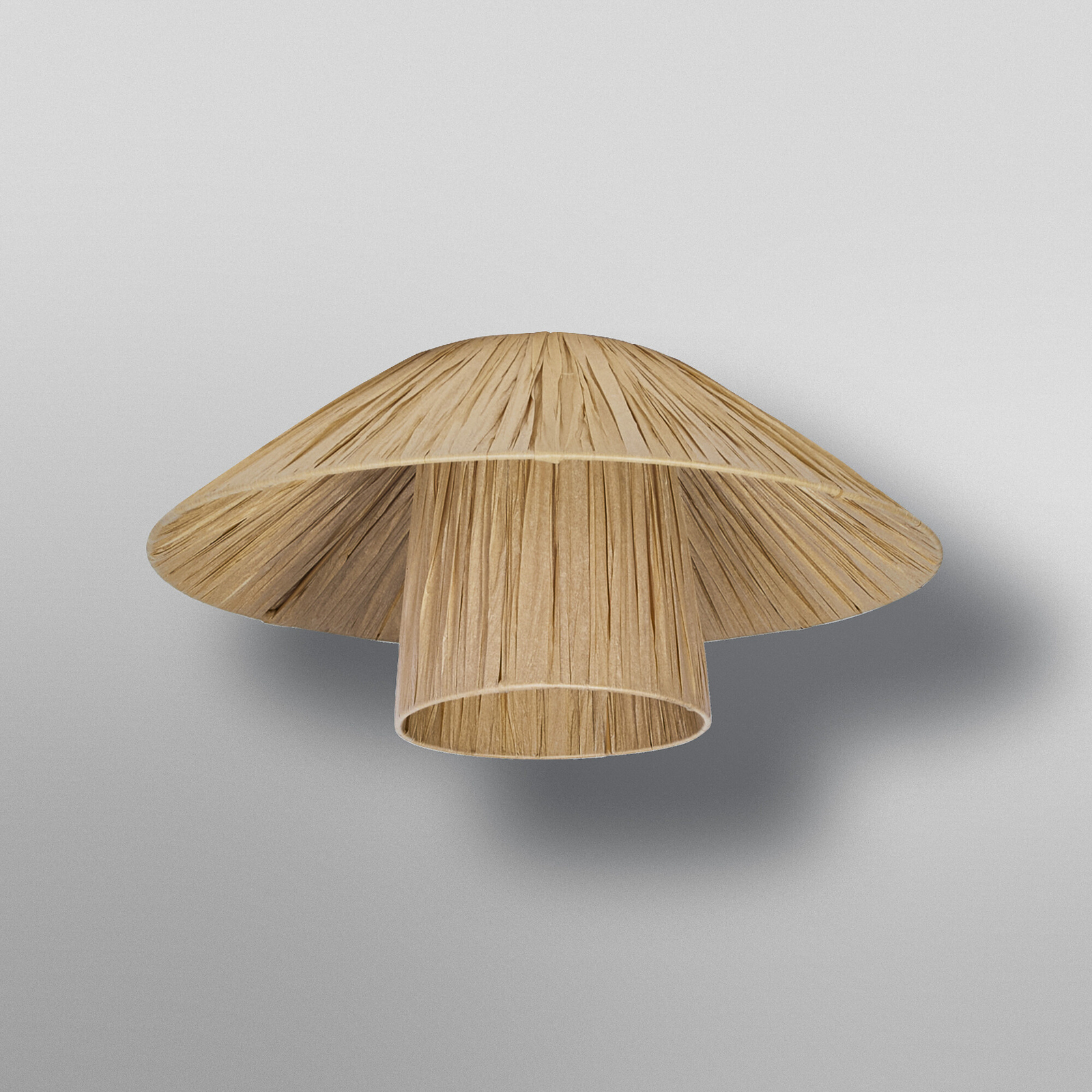 Plafonnier OSRAM Decor Bamboo Paper Hat Ø 40 cm, bambou E27