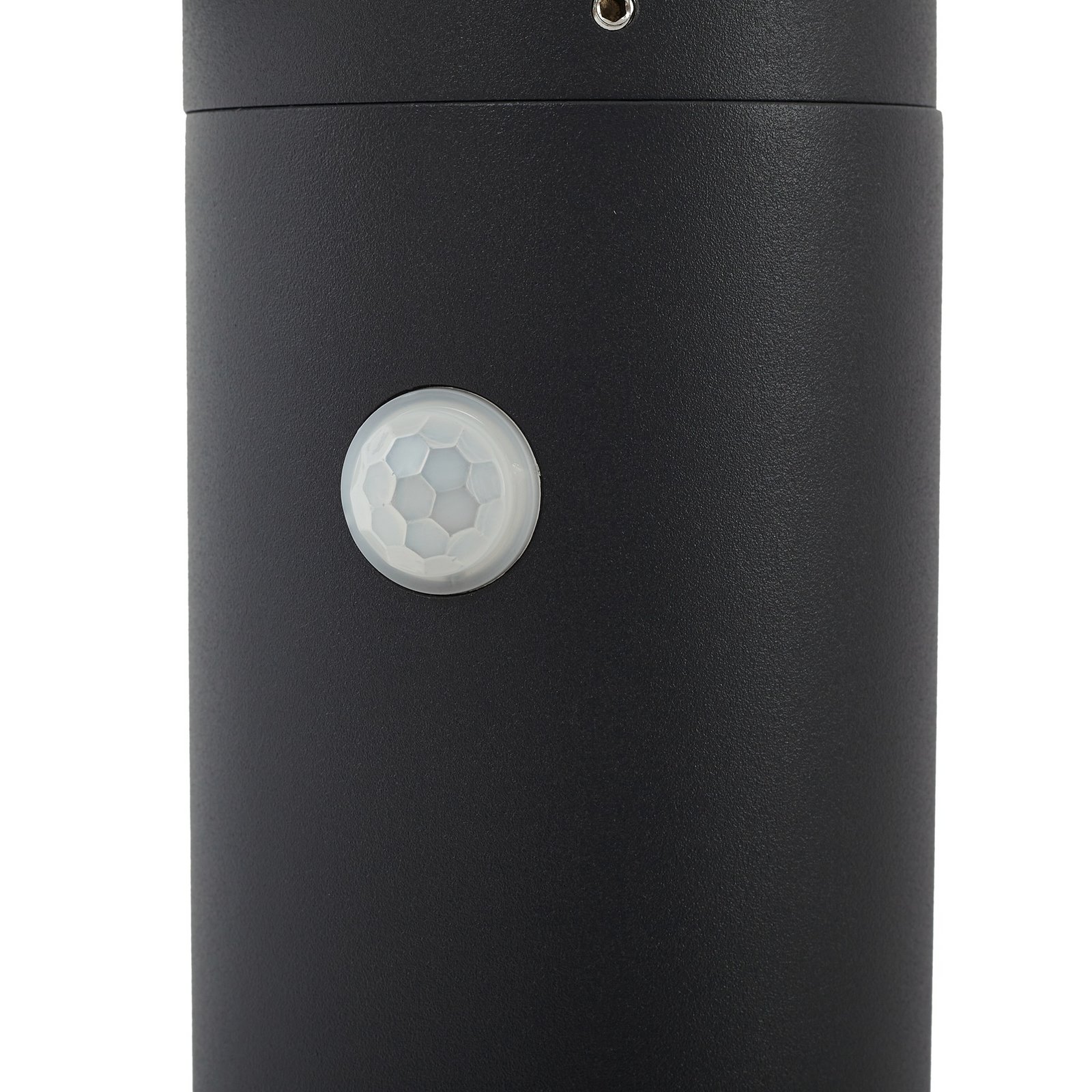 Candeeiro de caminho LED Arcchio Tovio, antracite, Ø 24cm, sensor