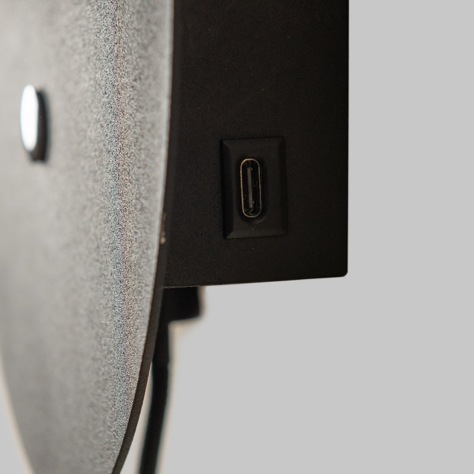 IT'S ABOUT ROMI Wandlampe Tokyo, schwarz, Stecker, Ablage