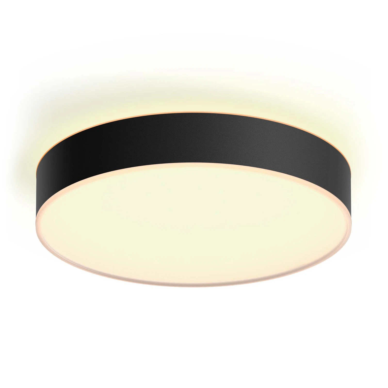 Philips Hue Enrave Lámpara de techo LED 38,1 cm negra