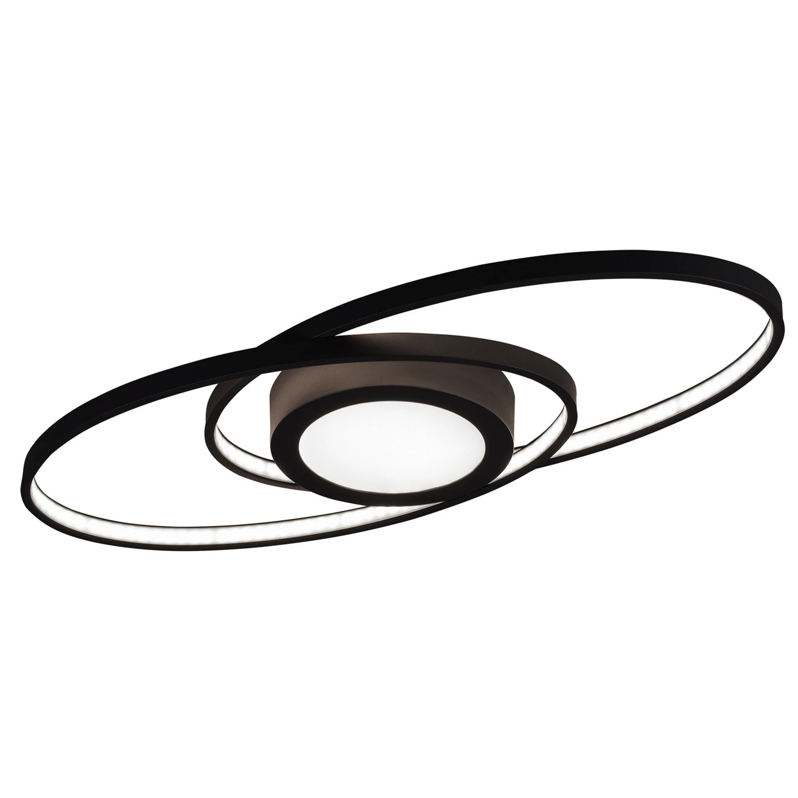 Stropno svjetlo Galaxy LED, prigušivo, antracit