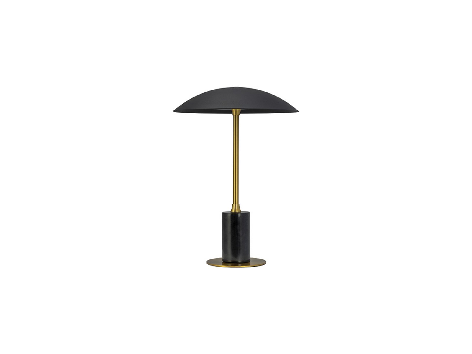 Moon Portable Lampada da Tavolo Black/Brass - DybergLarsen