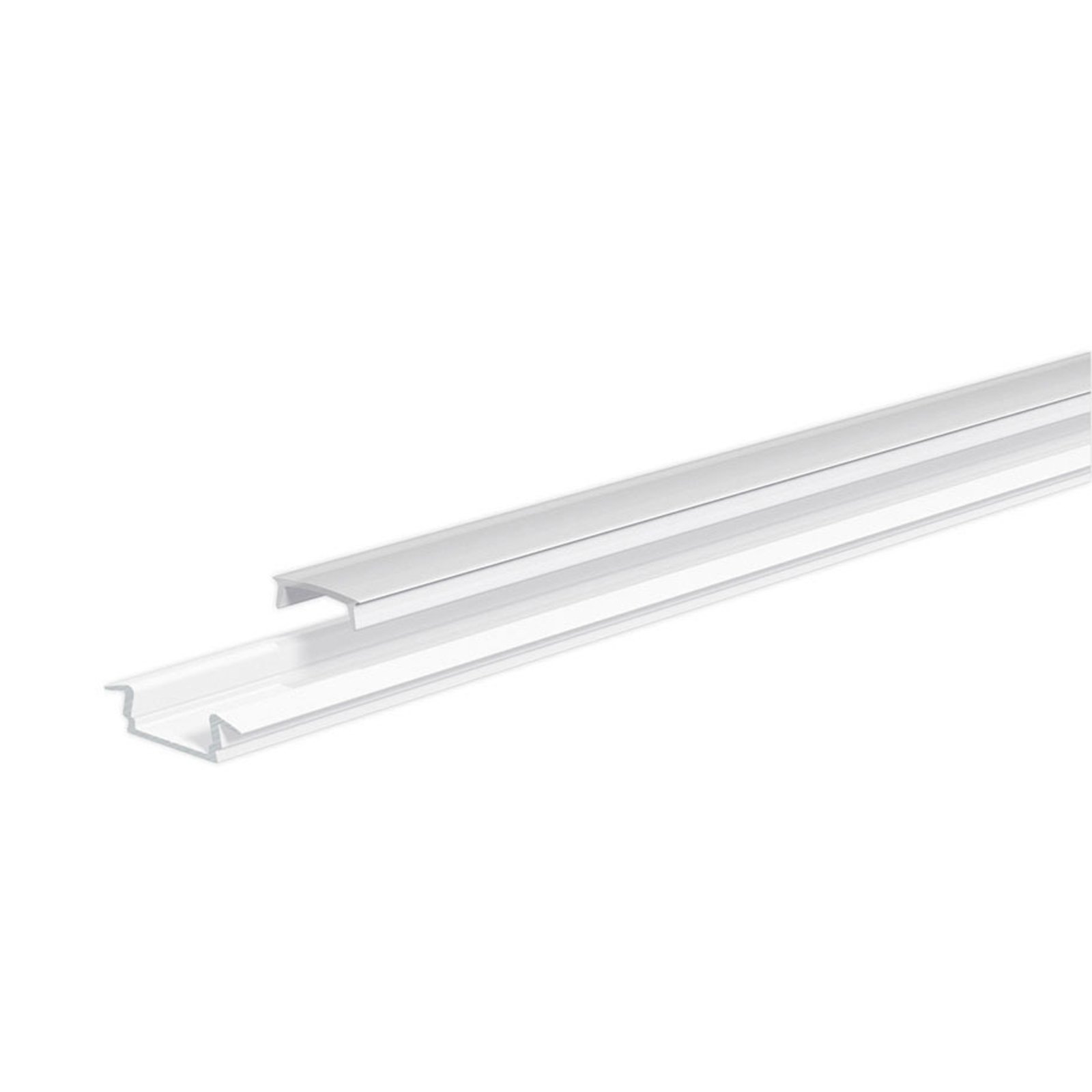 EVN APFLAT3 profilo alluminio a T 200cm, bianco