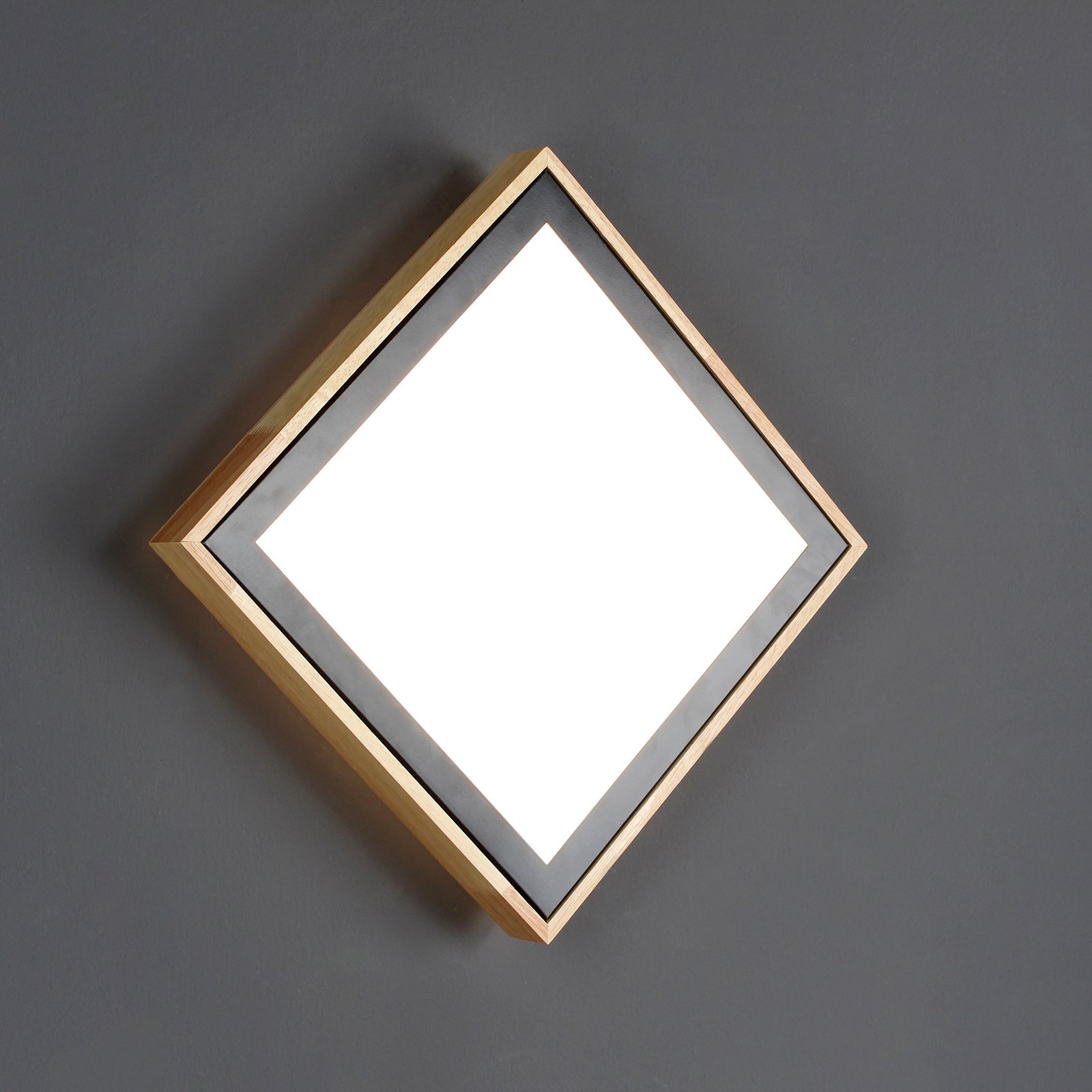 LED-Deckenleuchte Solstar eckig 28,5 x 28,5 cm