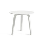 Bella-sohvapöytä, valkoinen, Ø45 x H39 cm, tammi - HAY