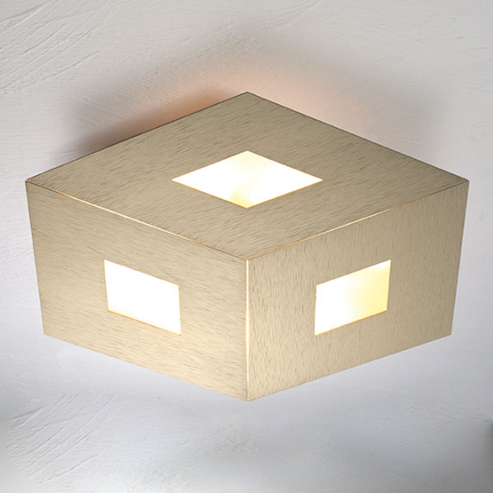 Bopp Box Comfort LED-Deckenleuchte gold