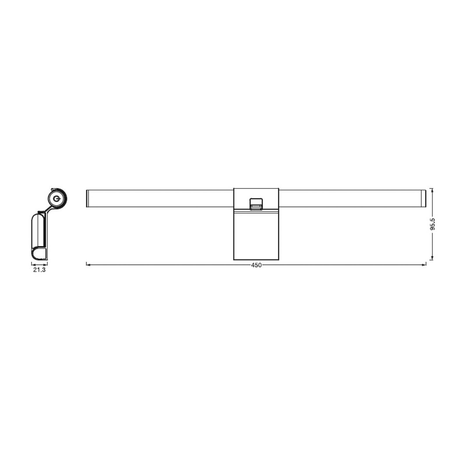 LEDVANCE SUN@Home Monitor clip lamp, czarna